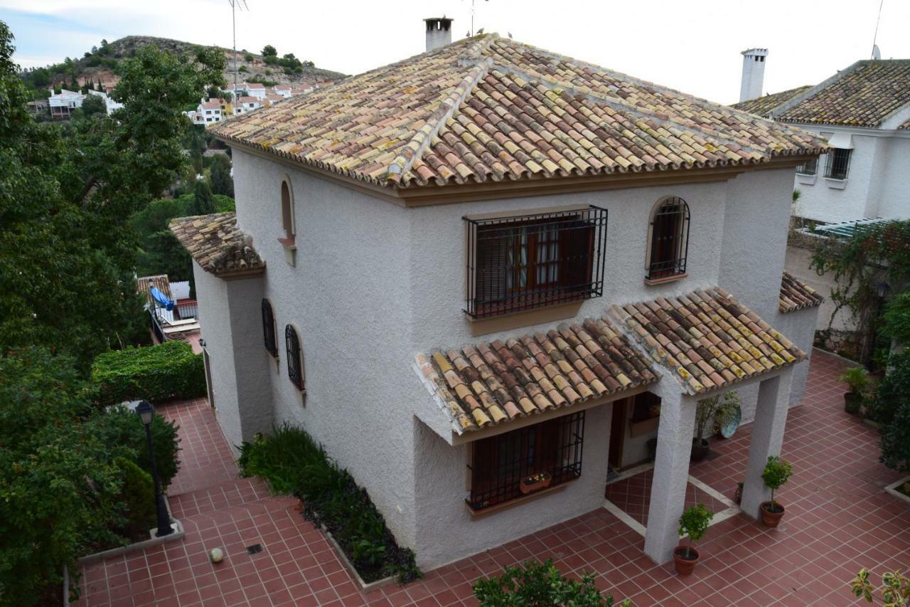 Apartamento-Estudio en Villa con Piscina Málaga Exterior foto